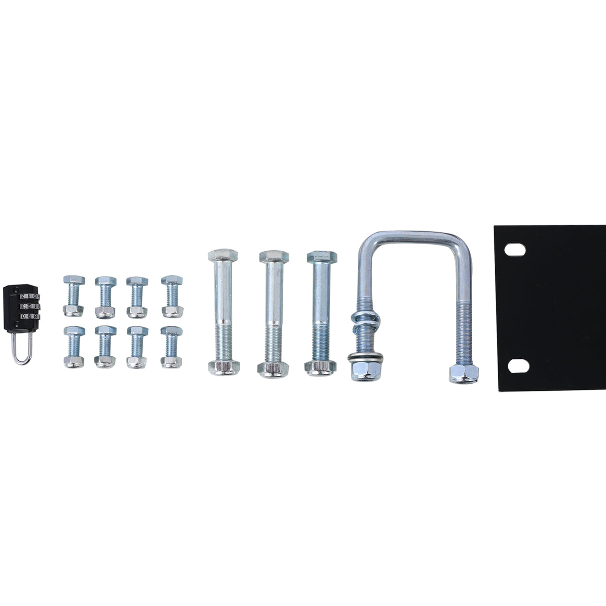 Panier de transport de marchandises monté sur attelage 60" X 21" X 6" avec sac de transport étanche 56" X 20" X 20" Capacité de 500 lb