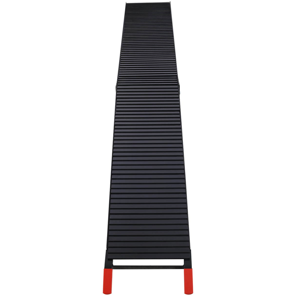 2 rampas para camiones 80"incógnita12" Rampa de carga portátil de 1500 lb de capacidad, plegable de aluminio con asa y hebilla, revestimiento negro