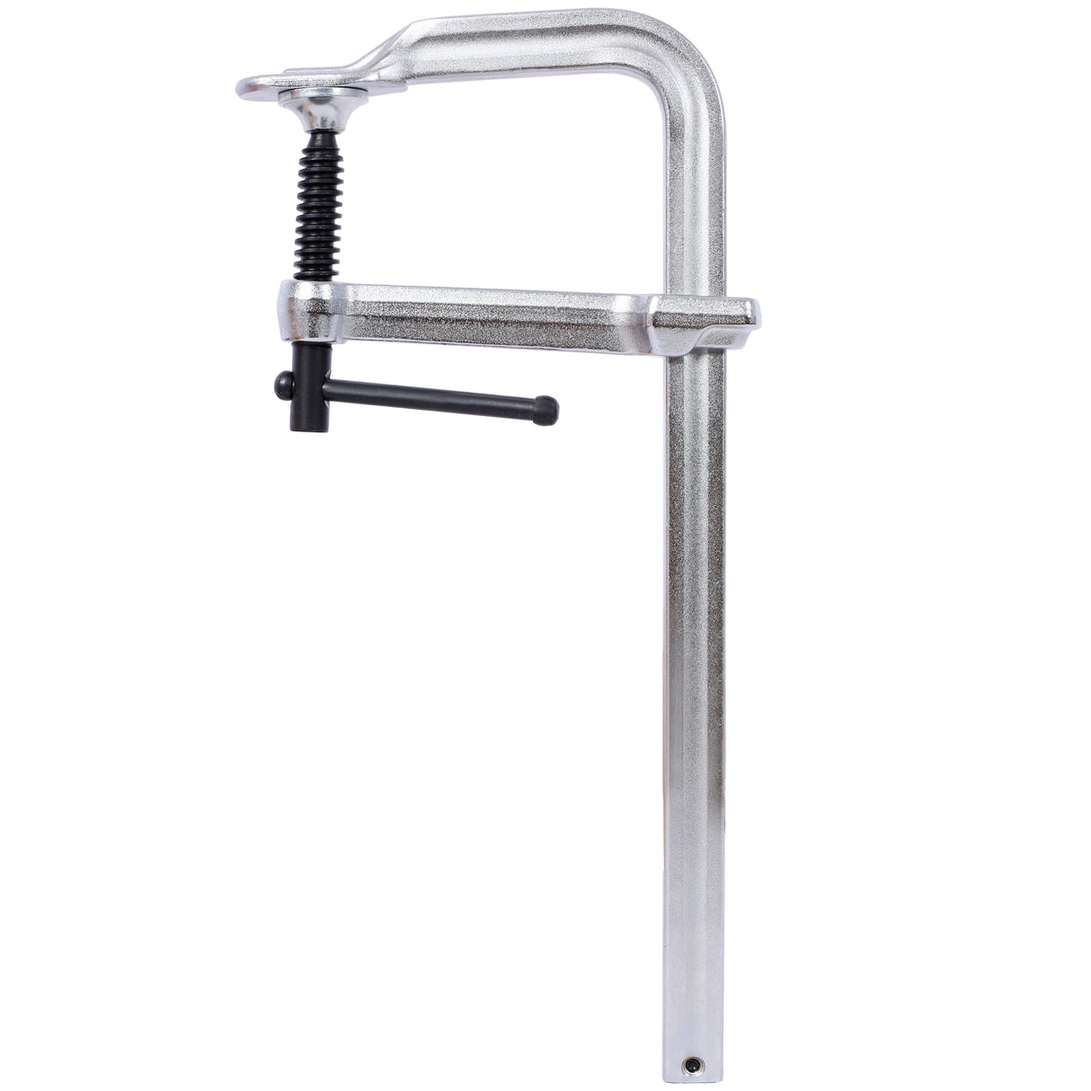 Pack of 4 Bar Clamps Set Drop Forged Steel F Clamps 12 inch x 4-3/4 inch Throat--Silver