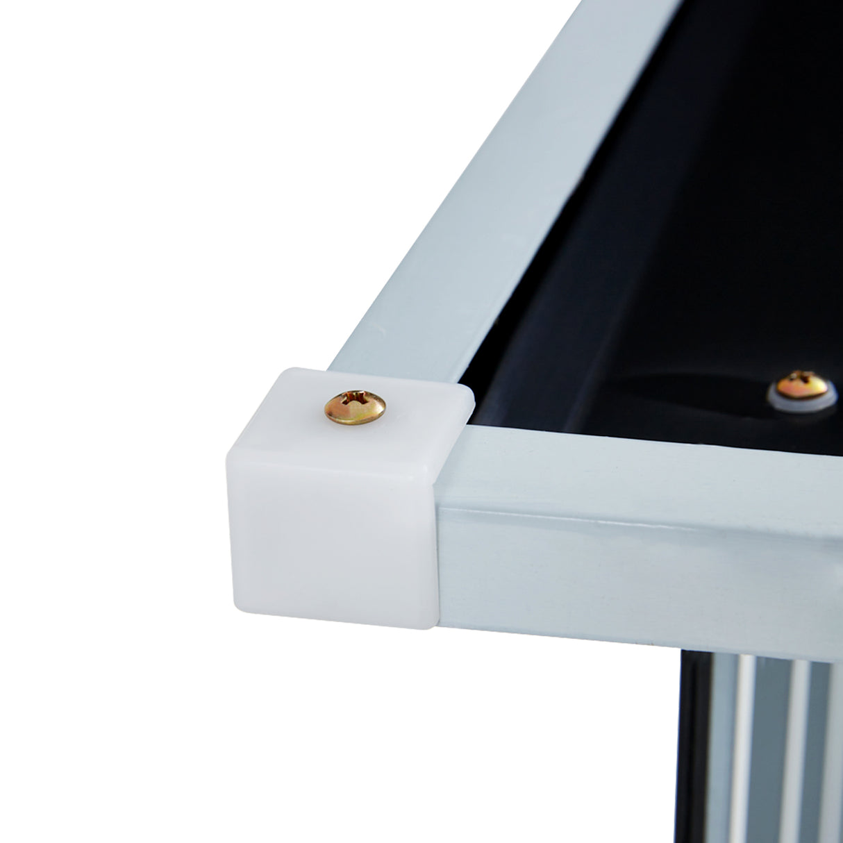 Outdoor Firewood Storage Shed Rack with Log Holder Galvanized Steel 98”