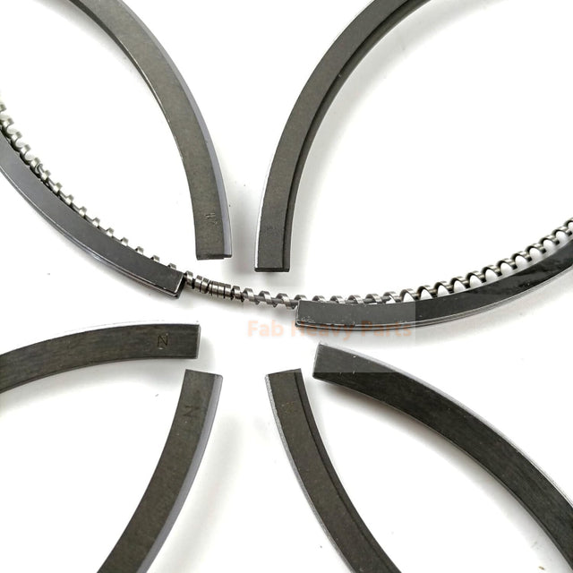 8 Cylinder Piston Ring Kit ME996194 ME090578 ME090758 Fits For Mitsubishi Engine 8DC9T 8DC9-T2 8DC91T 8DC9-3A