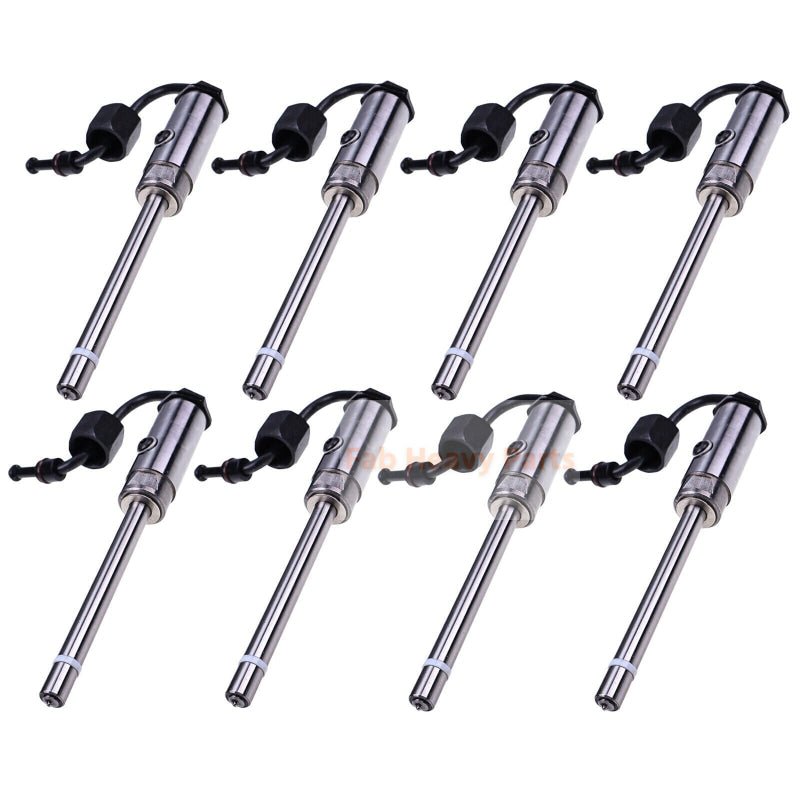 8PCS Fuel Injectors 4W - 7016 4W7016 OR - 3420 OR3420 Fits For Caterpillar 3208 Engine - Fab Heavy Parts
