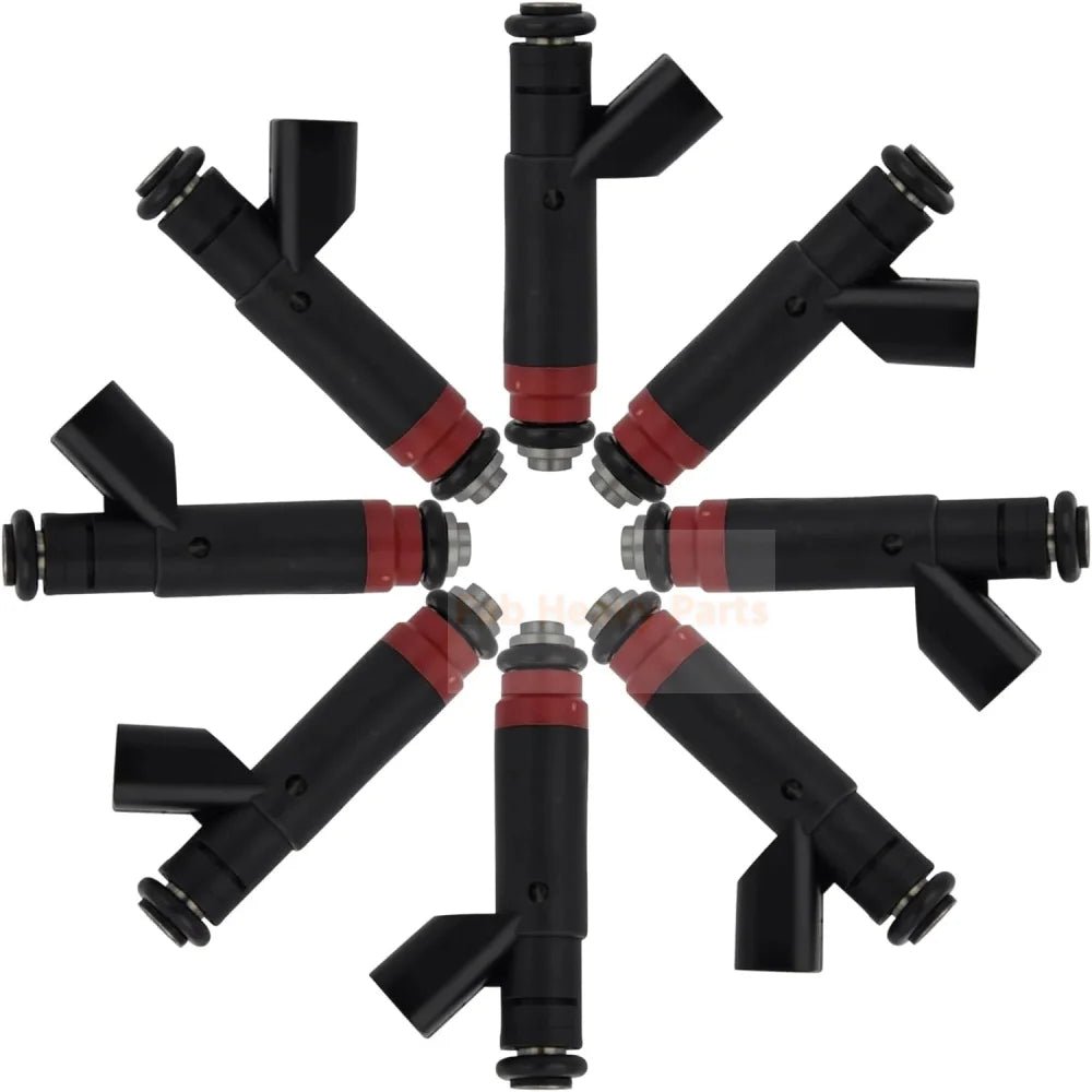 8PCS Fuel Injectors 53032145AA RL032145AA Fits for Jeep 2001 - 2004 Grand Cherokee for Dodge 2002 - 2003 Ram 1500, 2001 - 2003 Durango/Dakota, 4.7L - Fab Heavy Parts