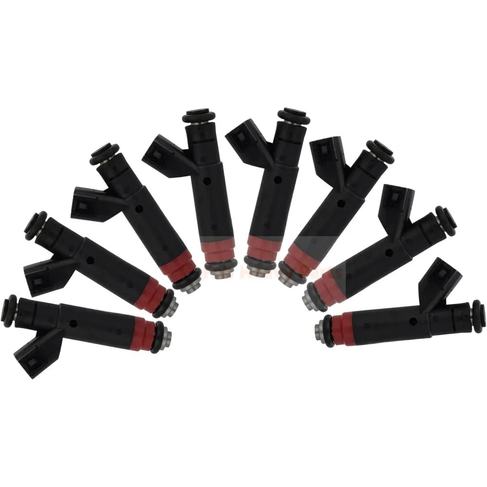 8PCS Fuel Injectors 53032145AA RL032145AA Fits for Jeep 2001 - 2004 Grand Cherokee for Dodge 2002 - 2003 Ram 1500, 2001 - 2003 Durango/Dakota, 4.7L - Fab Heavy Parts
