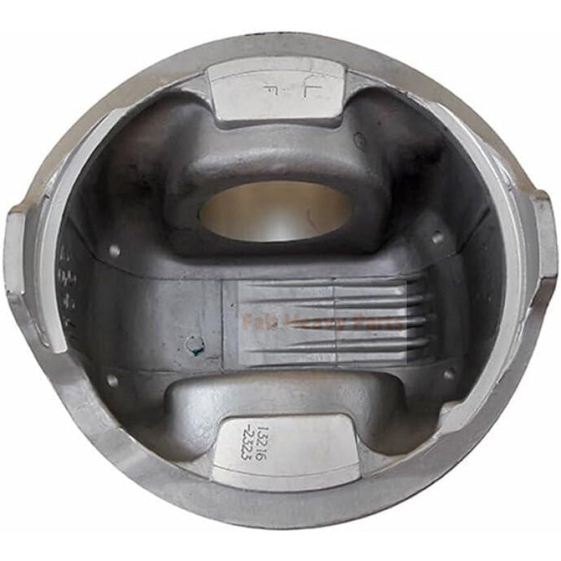 8X Piston With Pin And Clips L 13216-2323 R 13226-1263 Fits For Hino F20C F20C-B Diesel Engine Parts