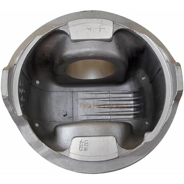 8X Piston With Pin And Clips L 13216-2323 R 13226-1263 Fits For Hino F20C F20C-B Diesel Engine Parts