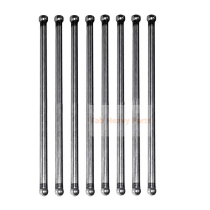 8X Push Rod 32A05 - 13100 103 - 9273 for Mitsubishi S4S S6S for Caterpillar 3044C 3046 C3.4 - Fab Heavy Parts