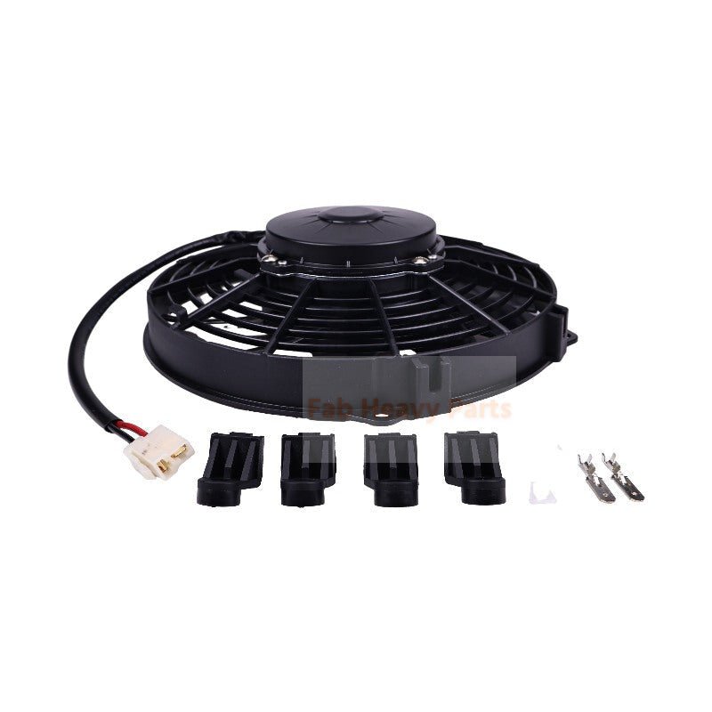 9" Low Profile Electric Fan 30100381 VA07-AP12/C-31S - Fab Heavy Parts