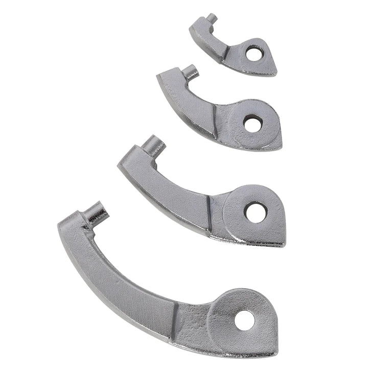 12Pcs Adjustable Hook C Spanner Wrench Set Pin Spanner Wrench Tool Kit Multiple Inch Size Range