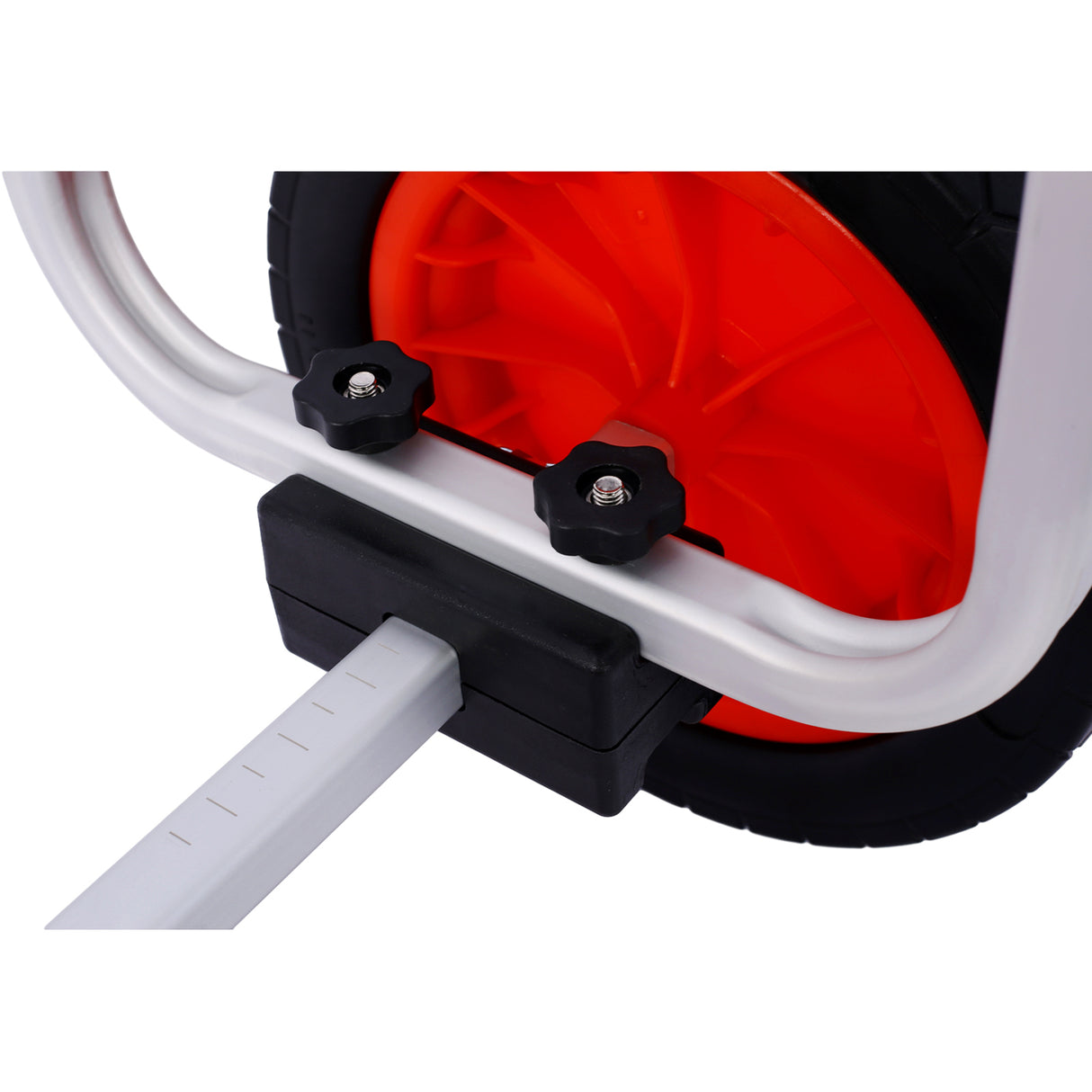 Heavy Duty Kayak Cart Width Adjustable Canoe with 12inch Flatfree Beach Wheels Boat Dolly Trolley with Airless