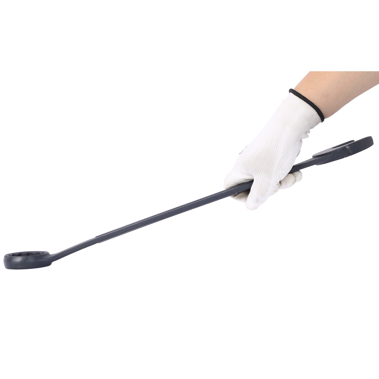 6 Piece Jumbo Combination Wrench Set SAE 1-3/8'' to 2'' Black Oxide with Pouch