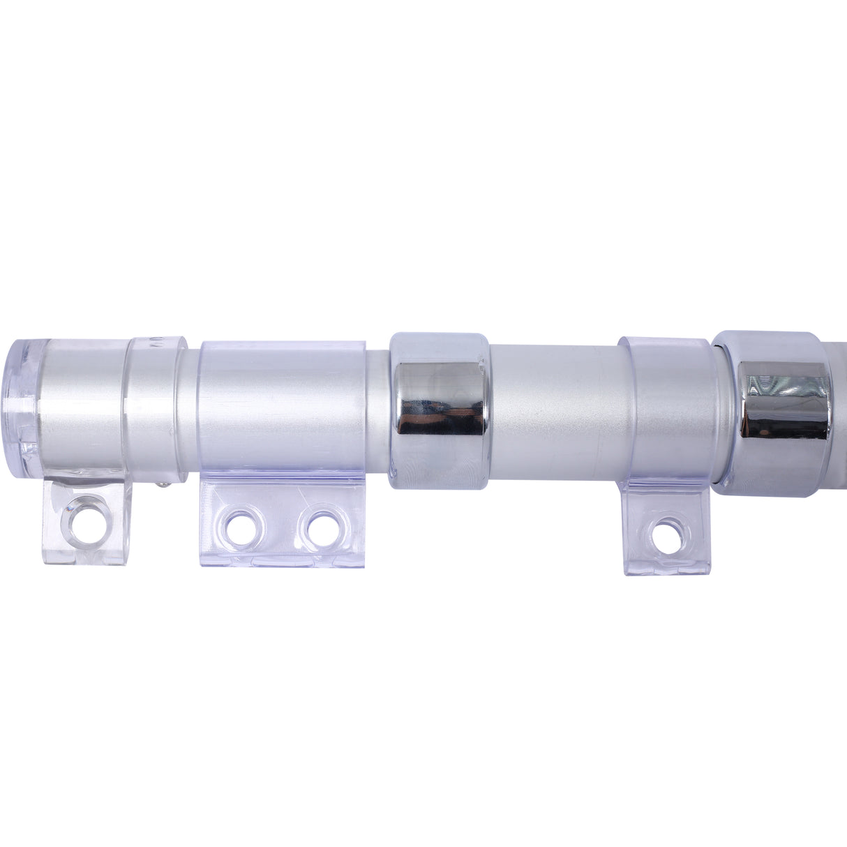 25FT Telescopic Sectional Flag Pole Kit Extra Thick Heavy Duty Aluminum Inground with Topper Balls