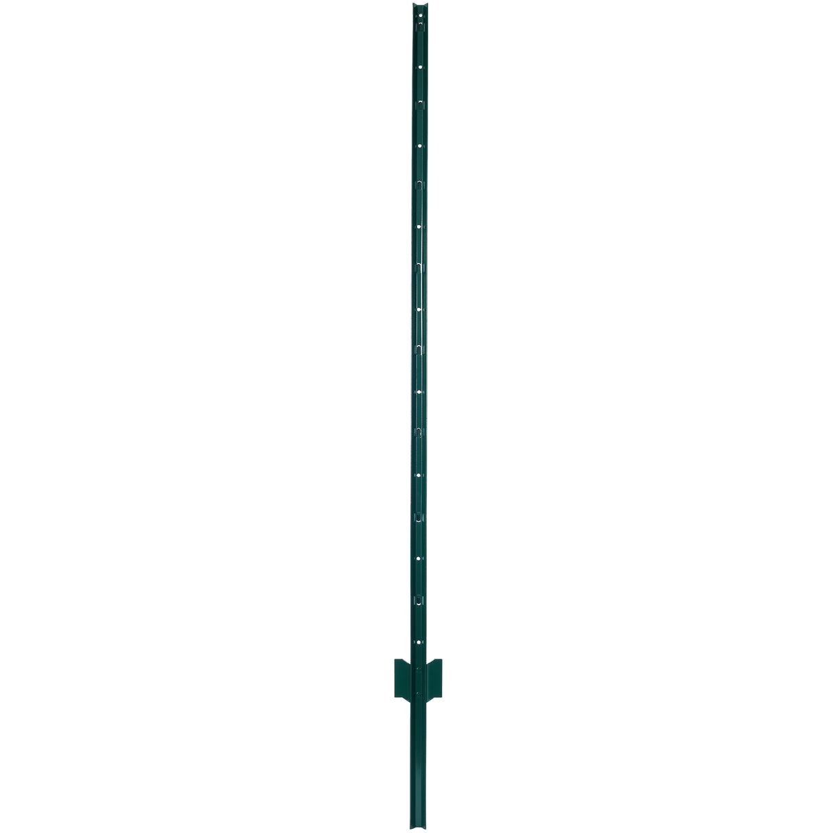 5Feet 5Pack Heavy Duty Metal Fence Post with U-Channel Steel U-Post for Holding Garden Wire Corner Anchor--Green