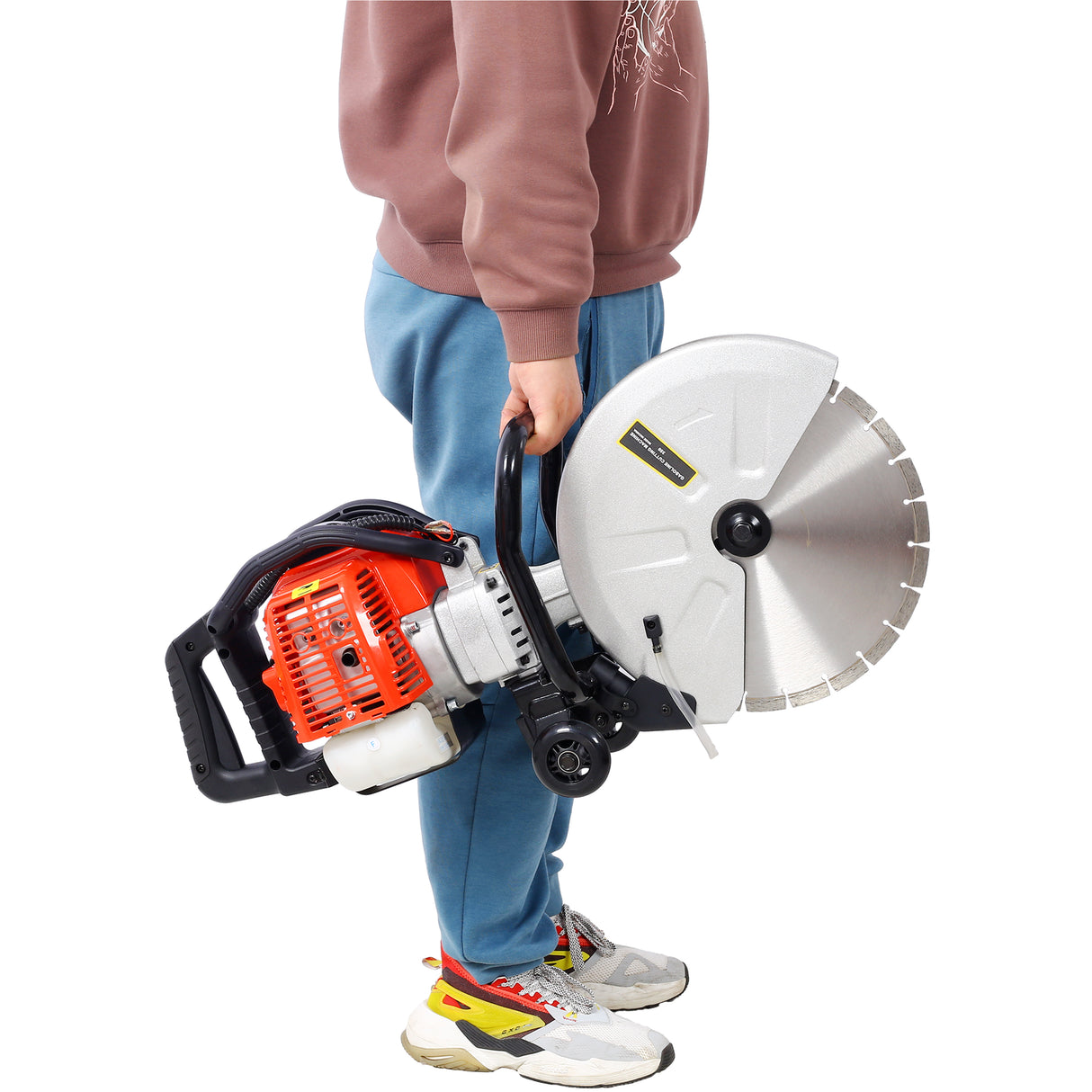 52cc 2 Stroke Gas Powered Concrete Cut Off Saw Gasoline Grinder with blade EPA Approved