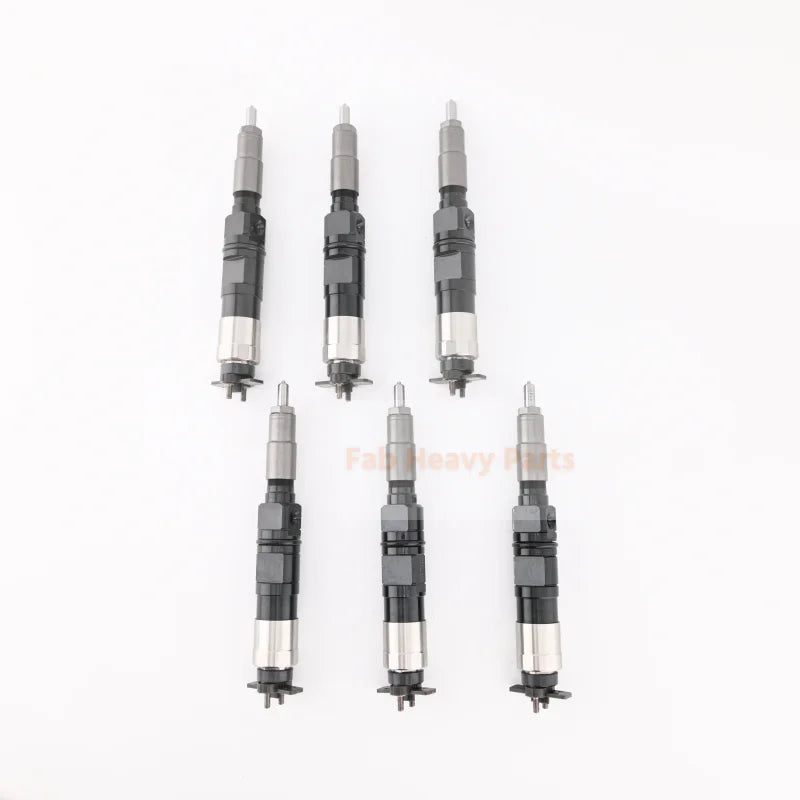 6PCS Fuel Injector RE516540 RE507860 095050-5050 Fits for John Deere 6068 6081 6090