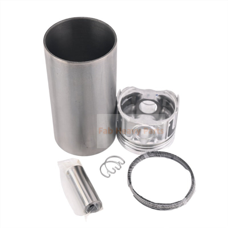 1 Set of Piston and Cylinder liner Kit Fits Komatsu Engine 3D67E-1 3D67E-1A-5A Excavator PC18MR-2