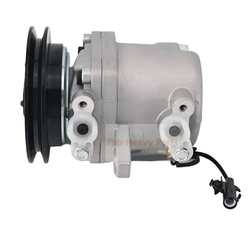 Air Conditioning Compressor T2055-72210 T205572210 Fits for Kubota Excavator KX080-3 KX121-3 KX161-3 U45-3 U50-3