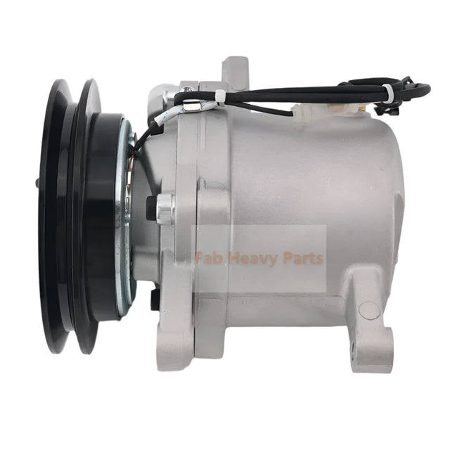 Air Conditioning Compressor T2055-72210 T205572210 Fits for Kubota Excavator KX080-3 KX121-3 KX161-3 U45-3 U50-3