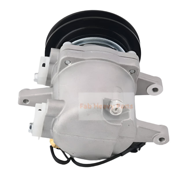 Air Conditioning Compressor T2055-72210 T205572210 Fits for Kubota Excavator KX080-3 KX121-3 KX161-3 U45-3 U50-3