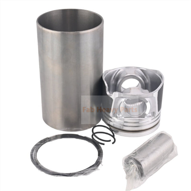 1 set ng piston at cylinder liner kit umaangkop doosan d24 d24nap engine fits bobcat loader S650 T595 S630 T630 T650 S595