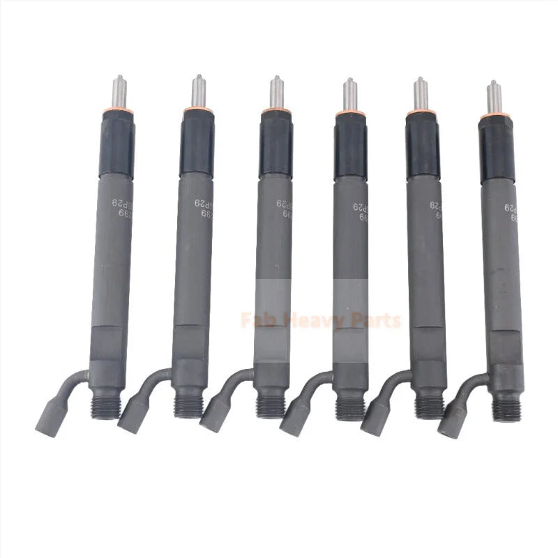 6 Piece Fuel Injector 4025299 Fits for Cummins Engine 6CT 8.3 ISC QSC Marine 450C 6CTA 8.3L M3