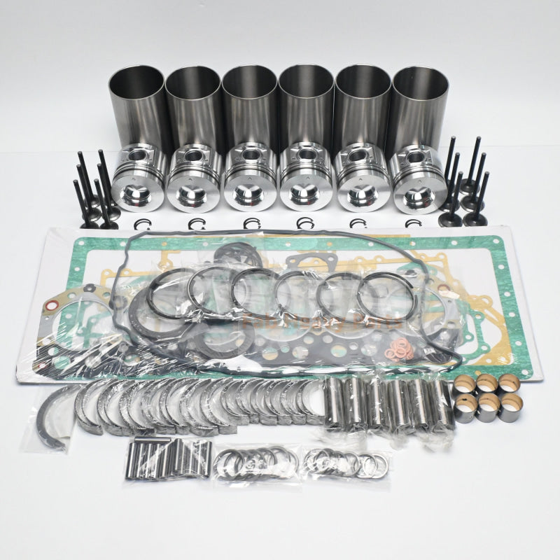 Overhaul Rebuild Kit for Mitsubishi S6S Fits for Caterpillar Bulldozer D3C D3C-DD D4C 933C Hystat LGP 933C Hystat 933C