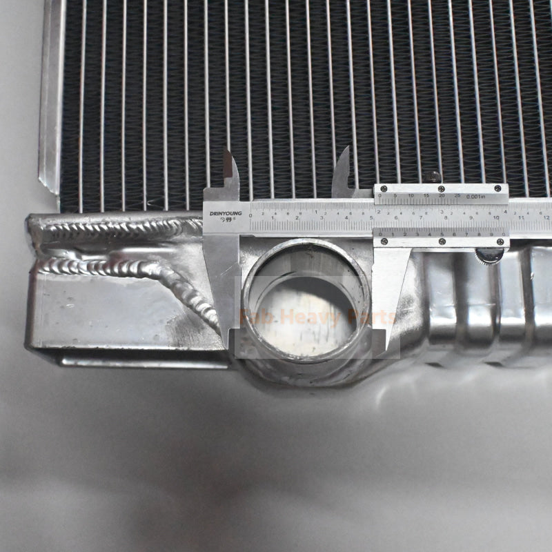 Ajuste del núcleo del radiador hidráulico para el excavador de casos CX160