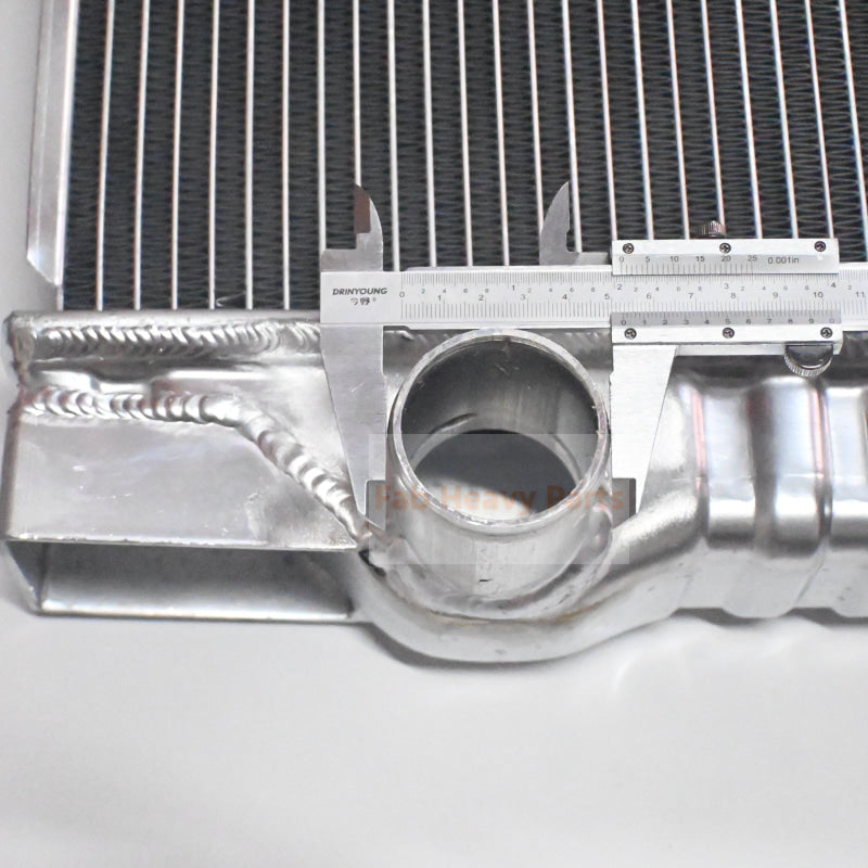 Ajuste del núcleo del radiador hidráulico para el excavador de casos CX160