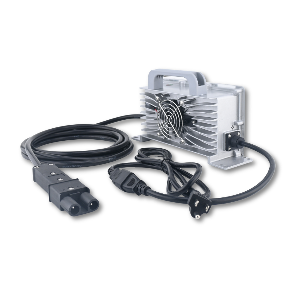 Chargeur de batterie de chariot de golf 48V 15A, prise à 2 broches MAC-SCR48-17-17, convient pour chariot de golf Yamaha G19-G22