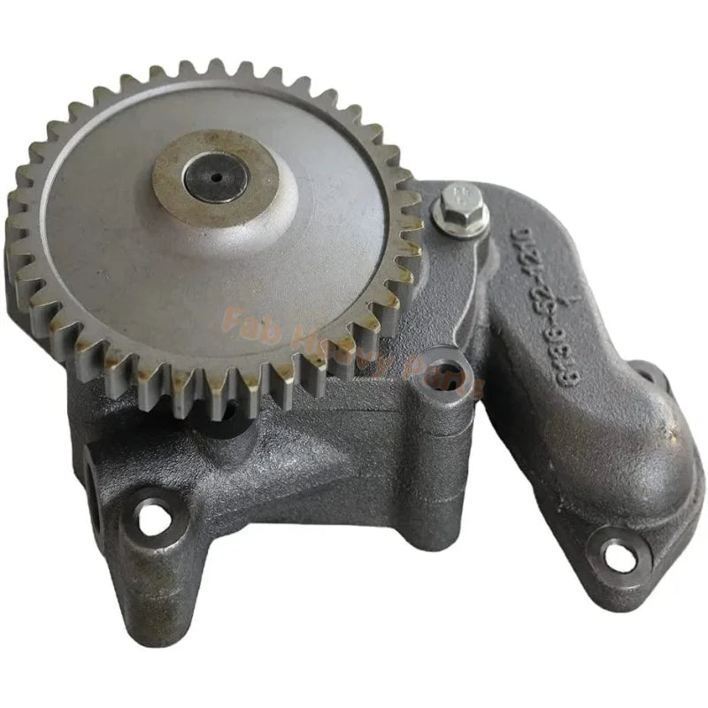 Fits For Komatsu Engine 6D105 Oil Pump 6136-52-1201