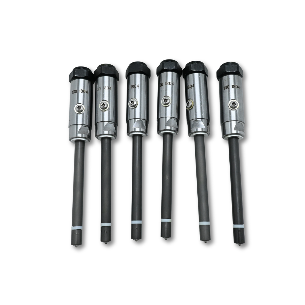 6 PCS Fuel Injector 130-1804 1301804 0R8787 0R-8787 7W7033 7W-7033 Fits for Caterpillar CAT Engine 3408B 3412C, Remanufactured