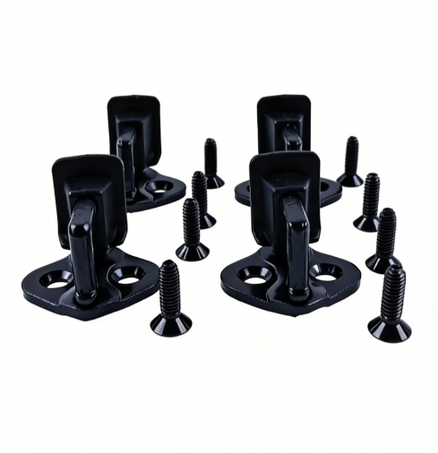 4 Pieces Door Lock Striker 9L3Z-1522008-A Fits for Ford F-150 Lincoln Mark 2009-2014