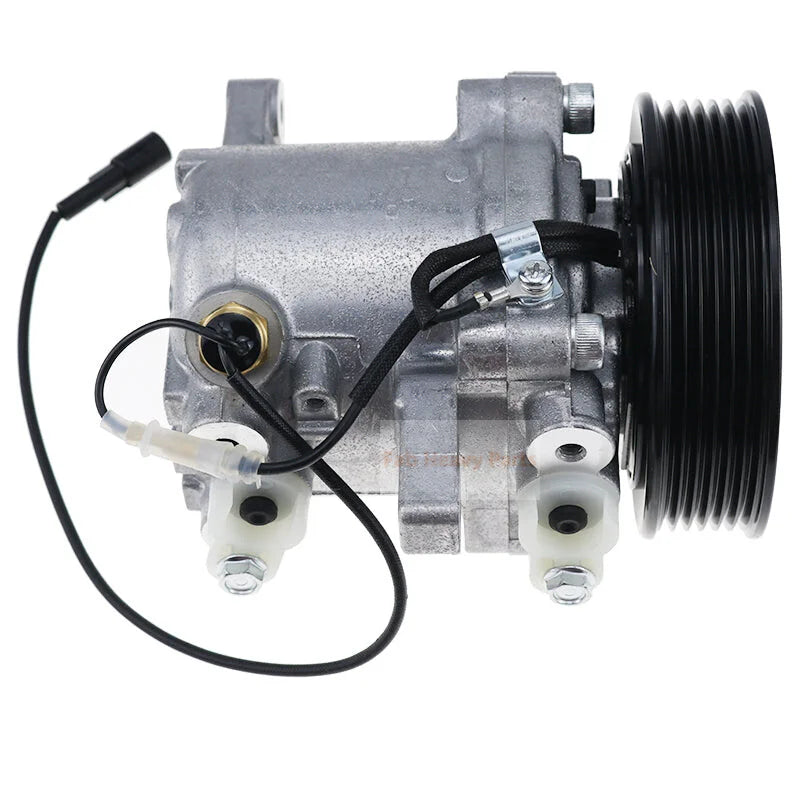 SV07E A/C Compressor 447280-3080 Fits for Kubota Tractor M126 M135 M6 Tractor With 6 Groove Pulley