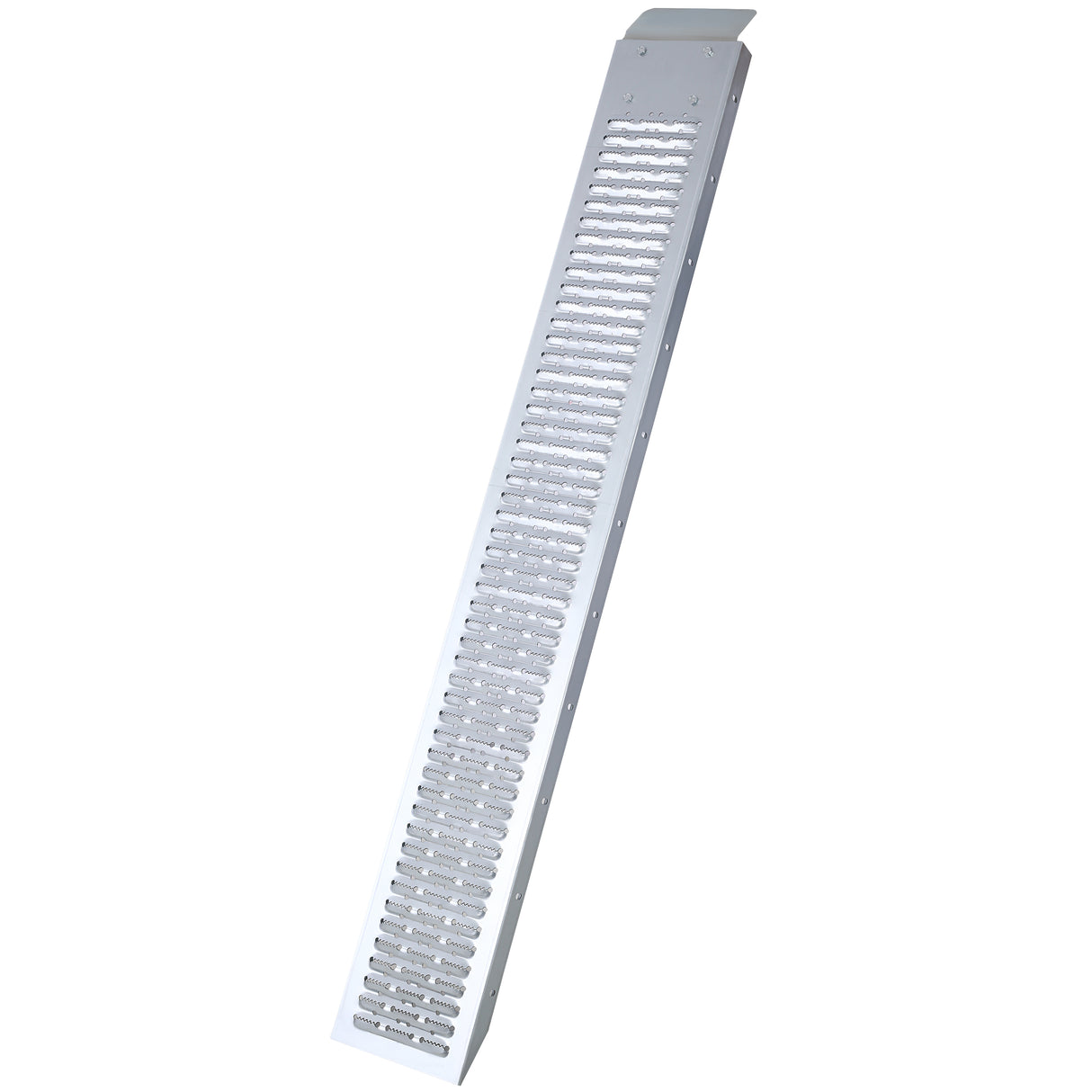 Pack of 2 66" L 960lbs Capacity Loading Ramps with 2pcs Tie Straps 1Pair Gloves--Silver