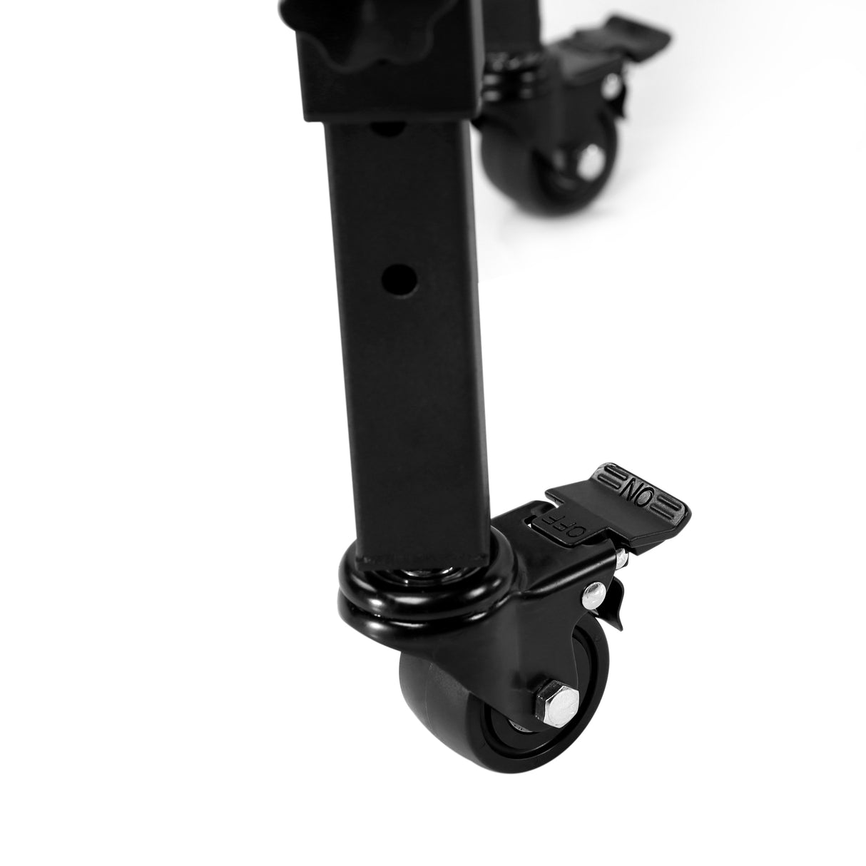 72" ×24インチ調節可能なワークベンチ、頑丈、電源コンセントとキャスター付き、ゴム製木製トップ、大きな耐荷重