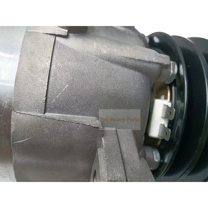 A/C Compressor 2208 - 6011B Fits for Doosan Daewoo komatsu Excavator DX230LC Solar 170W - III Solar 200W - III Wheel Loader Mega 300 - III - Fab Heavy Parts