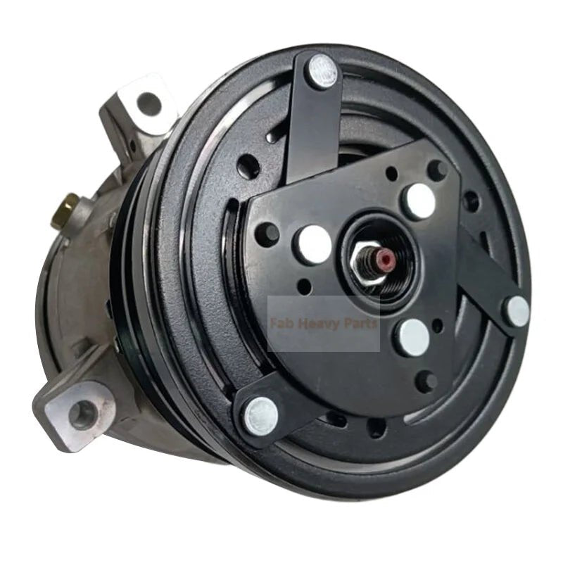 A/C Compressor 2208 - 6011B Fits for Doosan Daewoo komatsu Excavator DX230LC Solar 170W - III Solar 200W - III Wheel Loader Mega 300 - III - Fab Heavy Parts