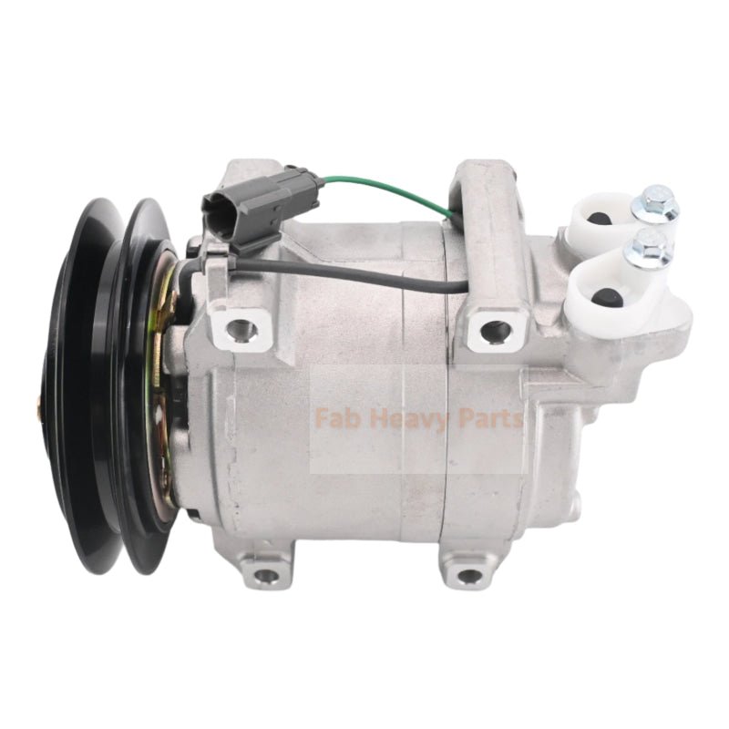 A/C Compressor 24V 4719131 Fits for John Deere 120D 135D 160DLC 200DLC 225DLC 240DLC - Fab Heavy Parts