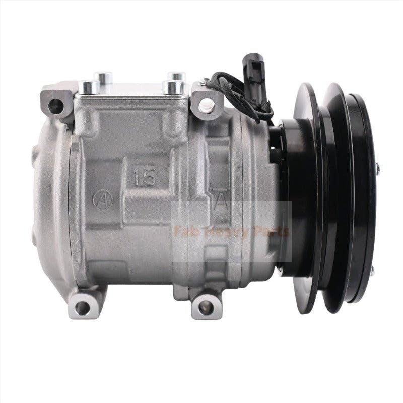 A/C Compressor 33770 - 50050 Fits for Kubota Tractor M - 110DTC M - 110FC M - 120DTC M - 120FC M7580DT - C M8580DT - C M9580DT - C M110 M120 M7580 M8580 M9580 - Fab Heavy Parts