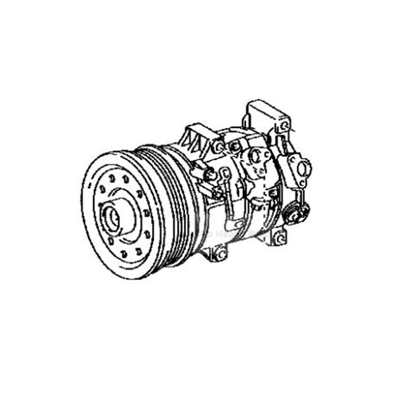 A/C Compressor 6SEU14C 88310 - 02510 Fits for Scion xB Pontiac Vibe Toyota Corolla Matrix - Fab Heavy Parts
