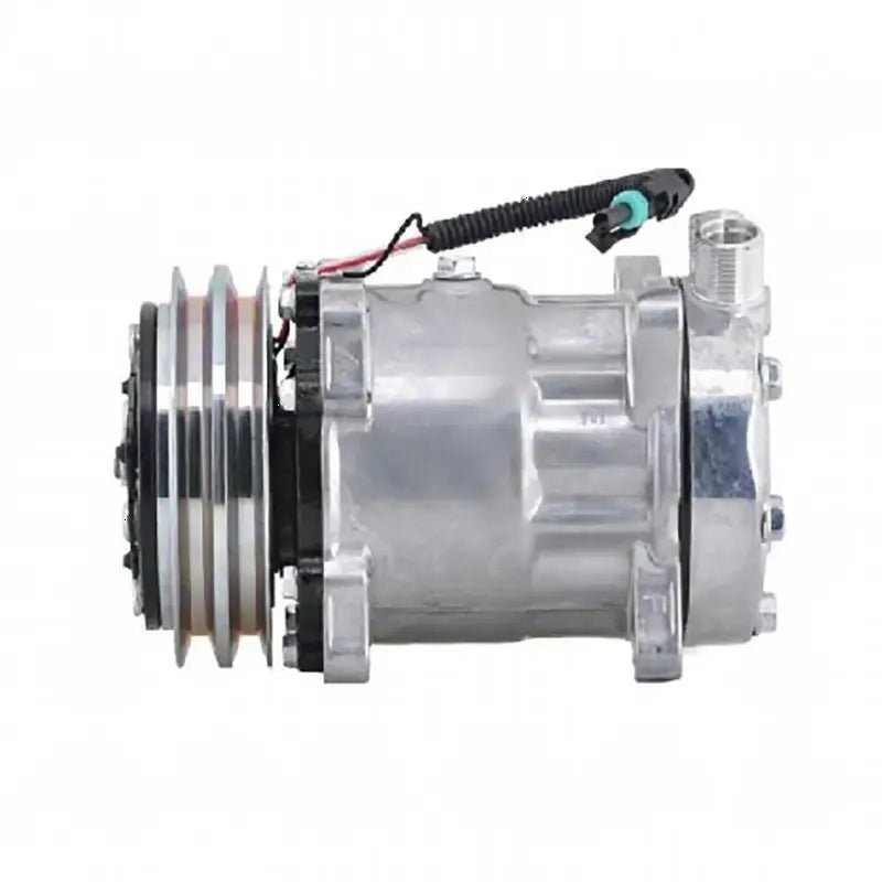 A/C Compressor AFH208763 AFH213434 for John Deere Windrower W110 W150 - Fab Heavy Parts