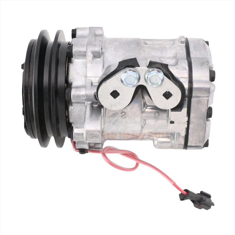 A/C Compressor KHR3536 4615804 For John Deere 27D 35D 35G Hitachi ZX30UR - 2 ZX55UR - 3D - Fab Heavy Parts