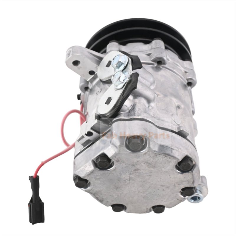 A/C Compressor KHR3536 4615804 For John Deere 27D 35D 35G Hitachi ZX30UR - 2 ZX55UR - 3D - Fab Heavy Parts