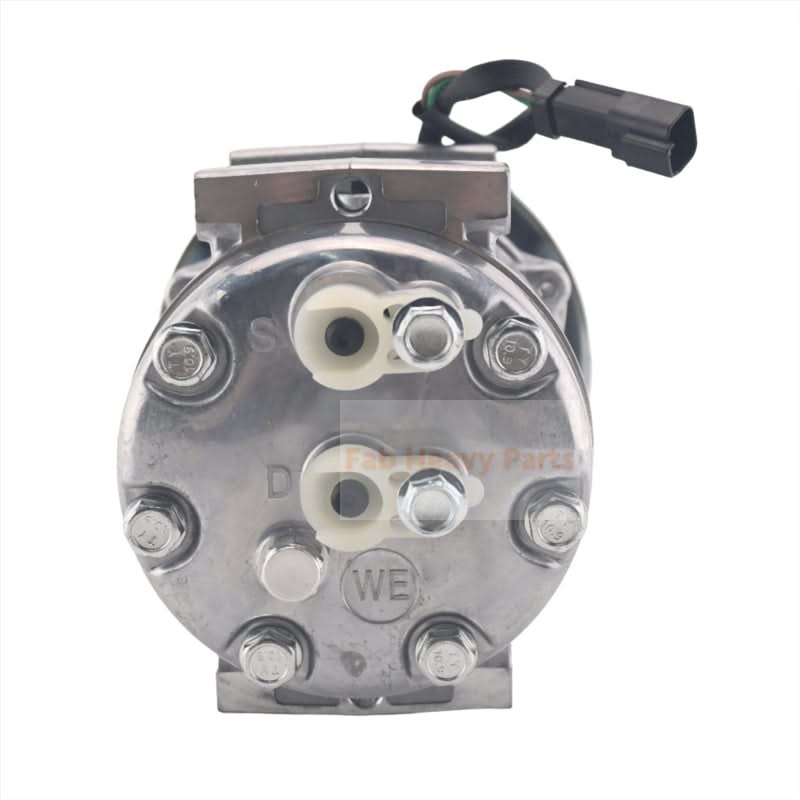 A/C Compressor LC91V00002F1, LC91V00002F3 fits Kobelco SK330 SK330 - 6E SK200 - 6 SK210 - 6E - Fab Heavy Parts
