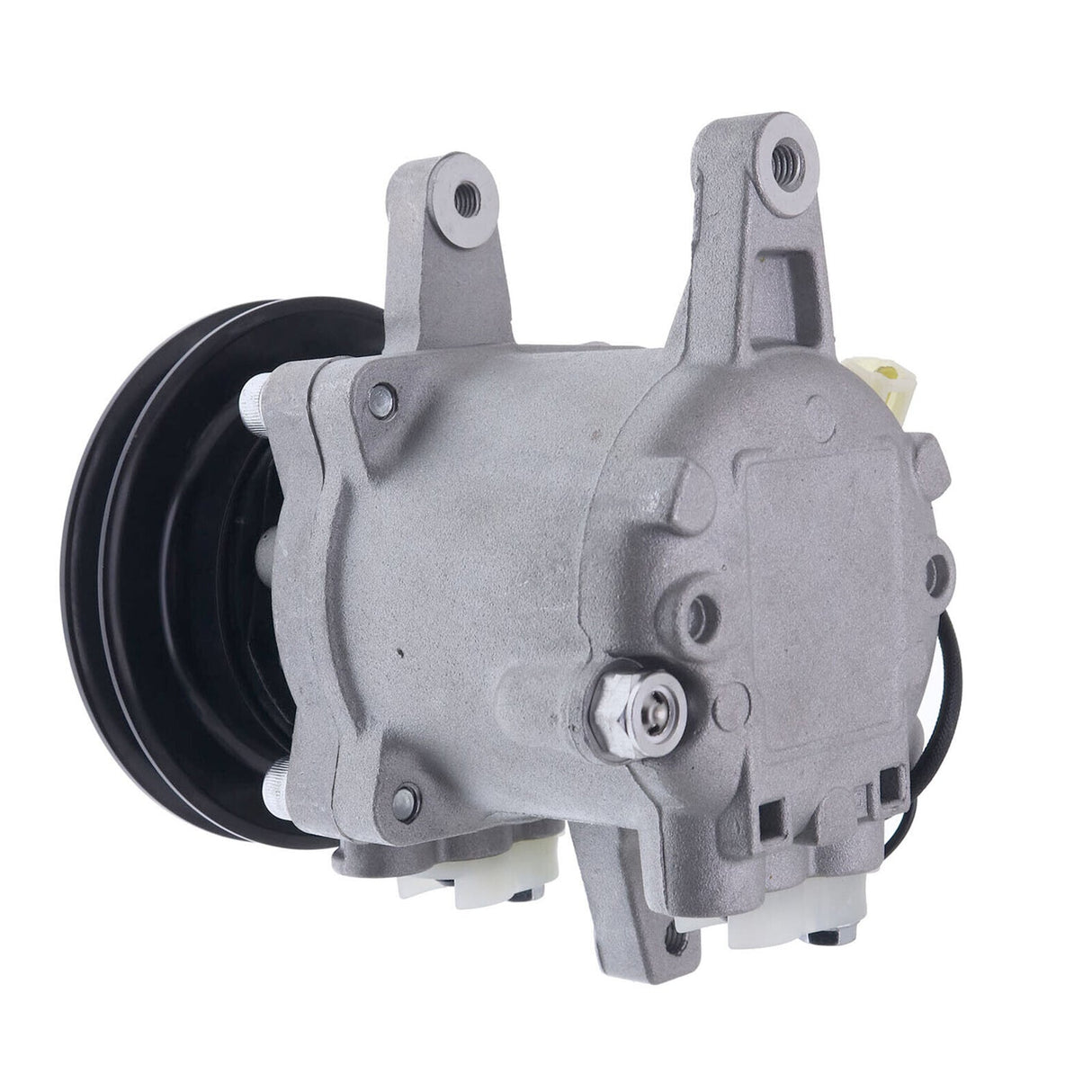 A/C Compressor SV07E RD451 - 93900 Fits for Kubota U35 - 4 U55 KX040 - 4 KX057 - 4 KX080 - 4 - Fab Heavy Parts