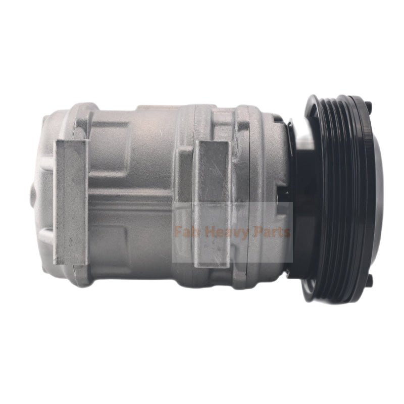 A/C Compressor w/ Clutch 2208 - 6013B Fits for Doosan DL200 DL220 DL250 DX140LC DX160LC - Fab Heavy Parts