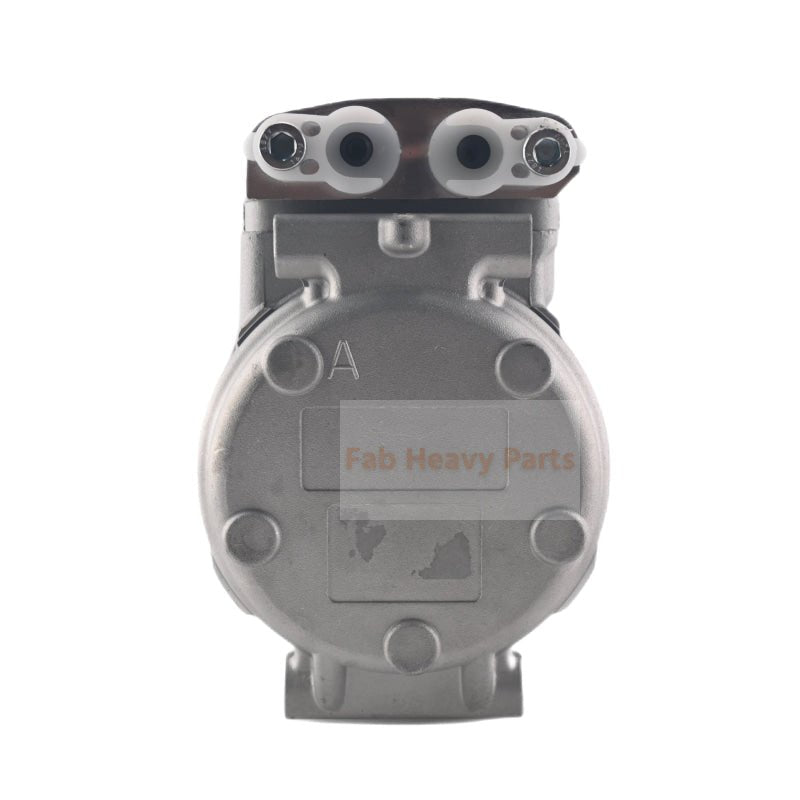 A/C Compressor w/ Clutch 2208 - 6013B Fits for Doosan DL200 DL220 DL250 DX140LC DX160LC - Fab Heavy Parts