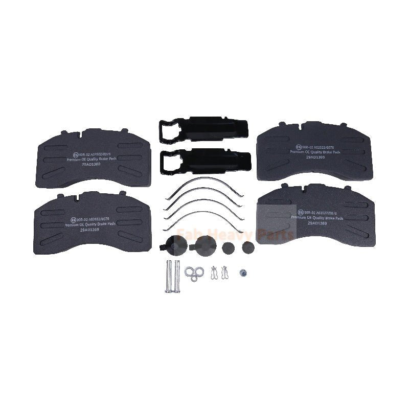 Aftermarket Bendix K129276 K129276BXW Air Disc Brake Pad Repair Kit for Truck Tractor - Fab Heavy Parts