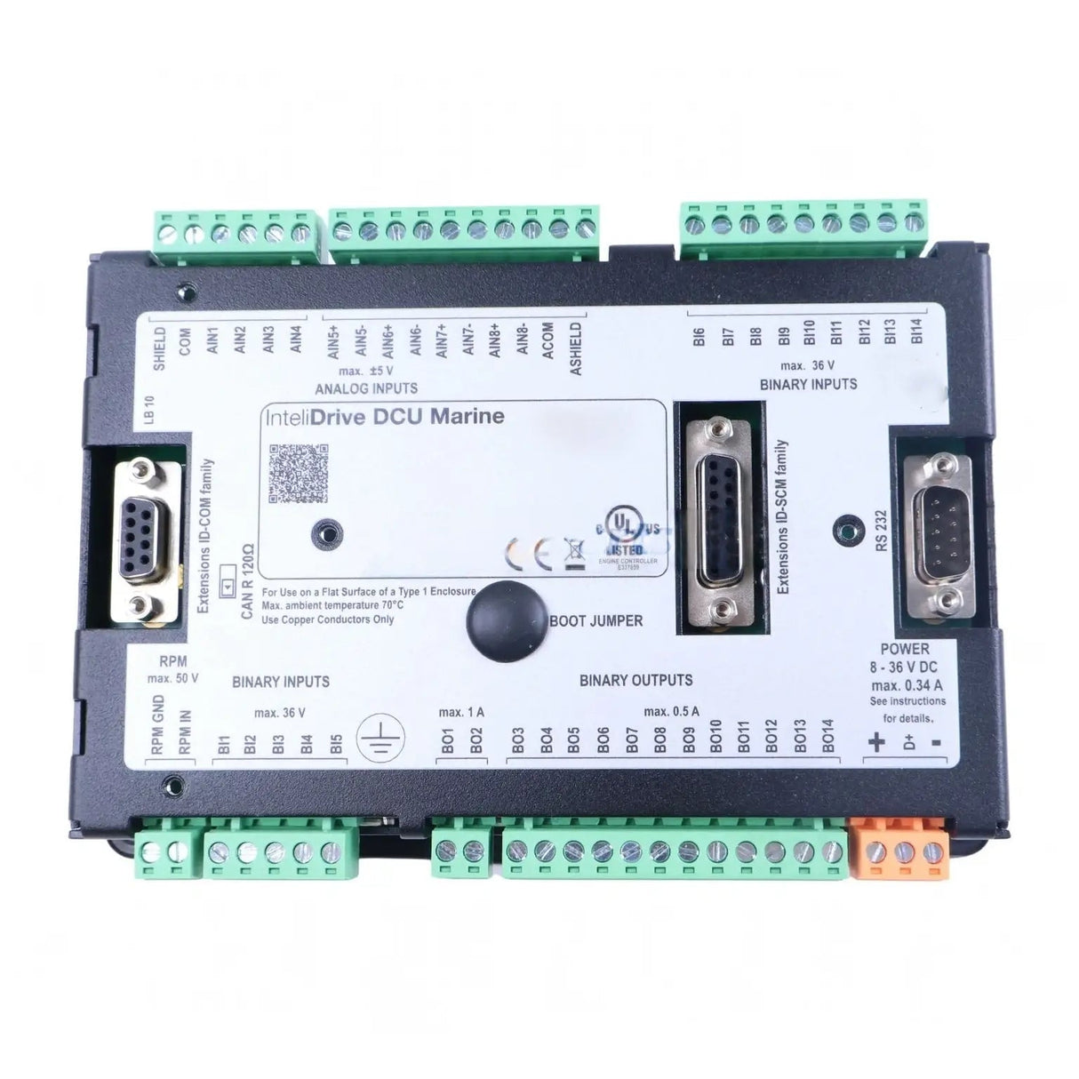Aftermarket ComAp ID-DCU InteliDrive DCU Marine Operator panel Display Controller for Generator Set - Fab Heavy Parts