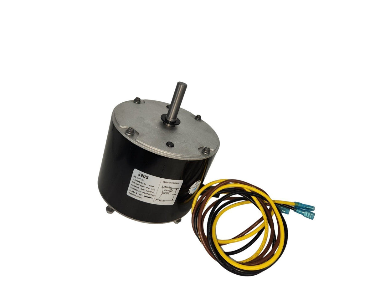 Aftermarket Replacement Condenser Fan Motor 5KCP39EGS070S Carrier Bryant Payne HC39GE237A Genteq 3905 - Fab Heavy Parts